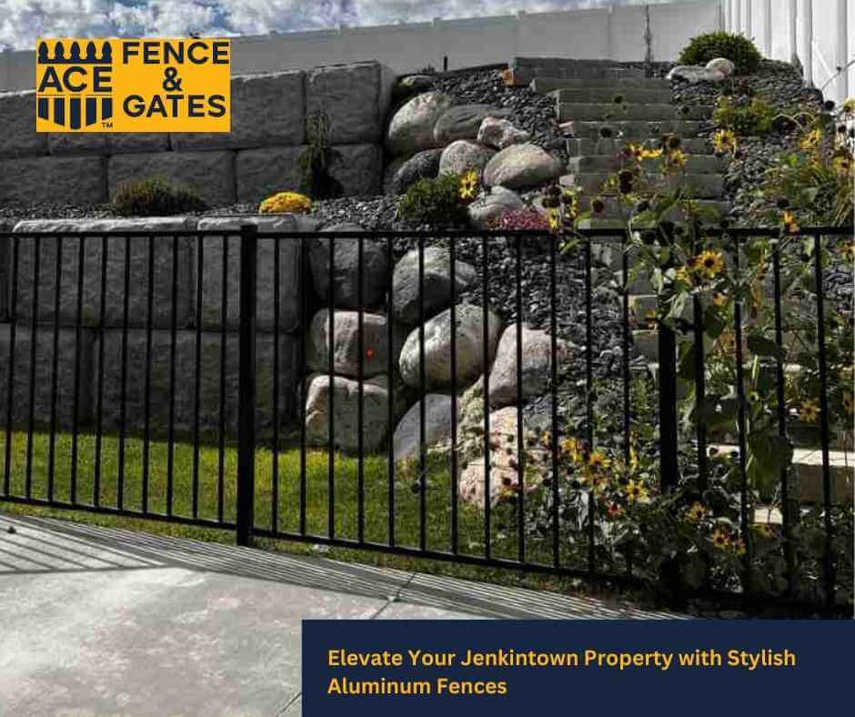 Elevate Your Jenkintown Property with Stylish Aluminum Fences